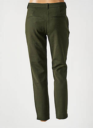 Pantalon 7/8 elasticitate mărime normală verde SELECTED femeie