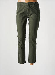 Pantalon 7/8 elasticitate mărime normală verde LAPIN BLEU femeie