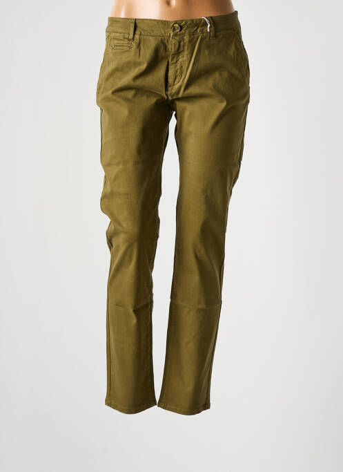 Pantalon chino verde deschis LAB DIP PARIS femeie
