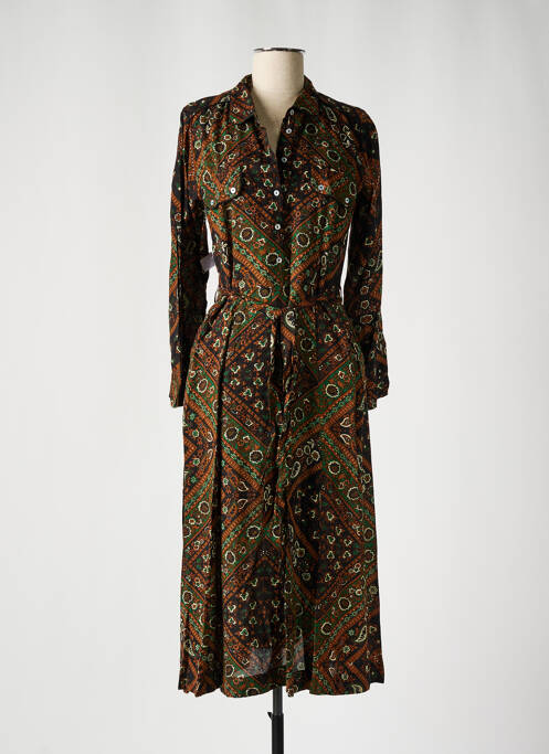 Rochie lungă maro STELLA FOREST femeie