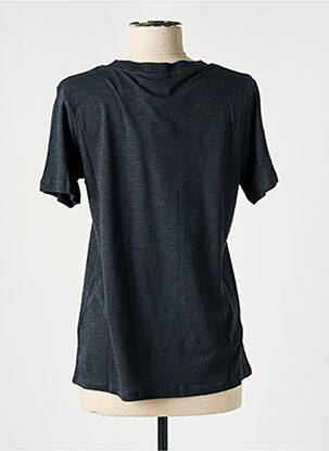 Tricou serigrafie mâneci scurte gri CKS femeie