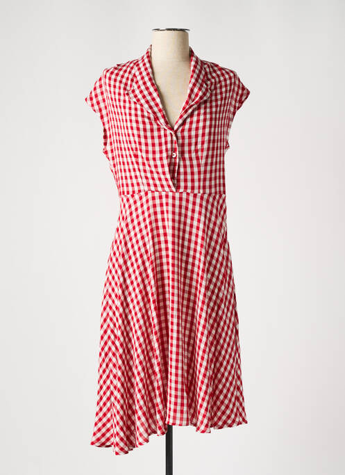 Rochie midi roșu LEÏ-1984 femeie