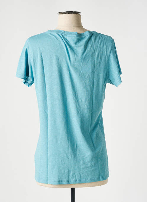 Tricou albastru LEÏ-1984 femeie