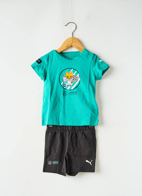 Set șort verde PUMA băiat