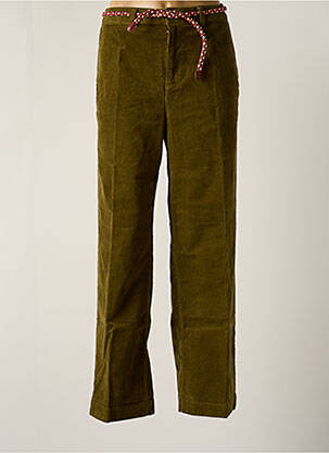 Pantalon chino verde LAB DIP PARIS femeie