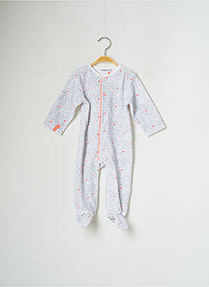 Pijama imprimeu fantezie gri NOUKIE'S copil