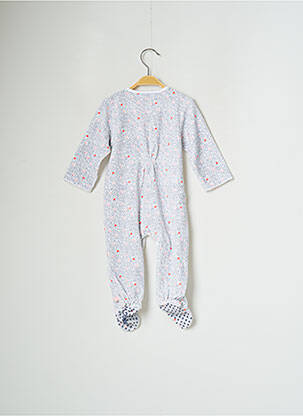 Pijama imprimeu fantezie gri NOUKIE'S copil