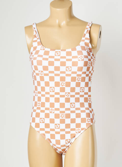 Costum de baie dintr-o singură piesă bej ROXY femeie