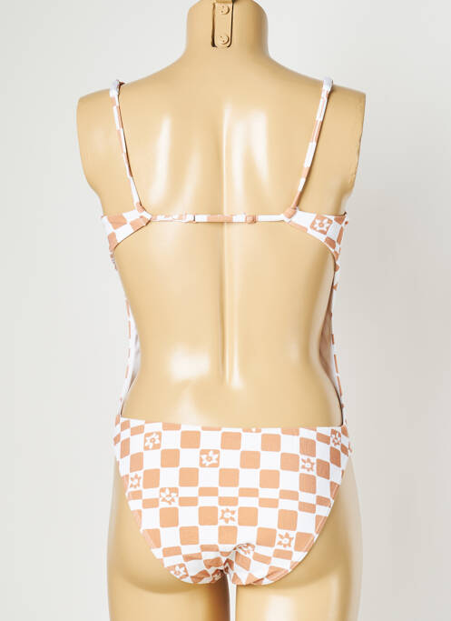 Costum de baie dintr-o singură piesă bej ROXY femeie