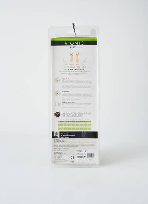 Tălpi verde VIONIC femeie