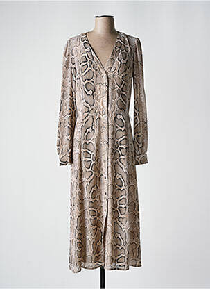 Rochie lungă bej MICHAEL KORS femeie