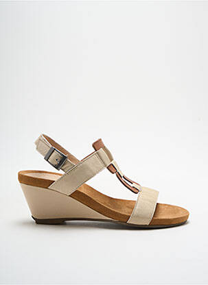 Sandale/Pantofi decupați bej SWEET femeie