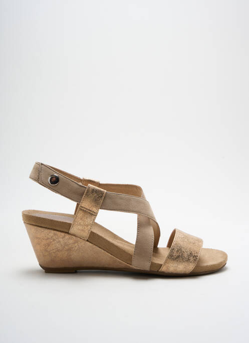 Sandale/Pantofi decupați bej SWEET femeie