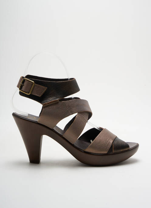 Sandale/Pantofi decupați maro KARSTON femeie