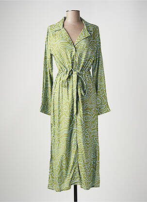 Rochie lungă verde COMPAÑIA FANTASTICA femeie