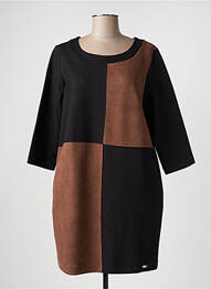 Rochie scurtă negru QUATRE VINGT JOURS femme
