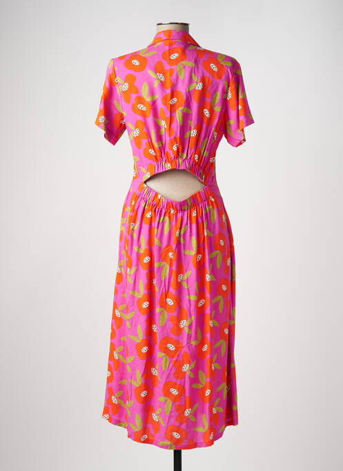 Rochie midi roz COMPAÑIA FANTASTICA femeie