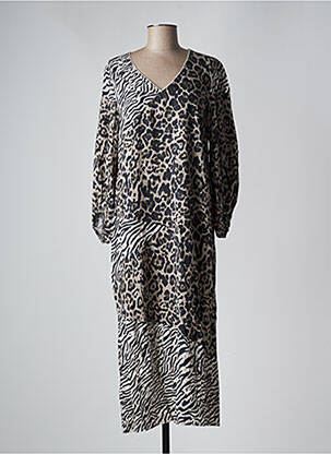 Rochie lungă bej NÜ femeie