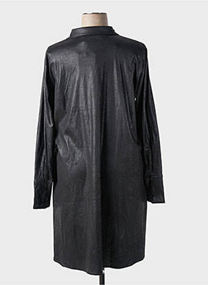 Tunică mâneci lungi guler de bluză negru NÜ femeie
