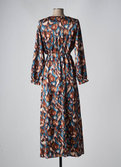 Rochie lungă maro BY ONE femeie