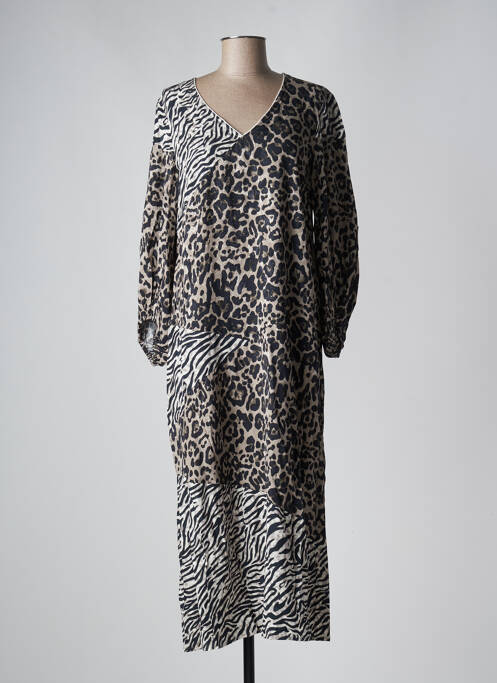 Rochie lungă bej NÜ femeie