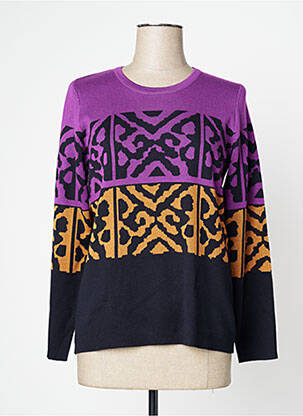 Pulover violet SIGNATURE femeie