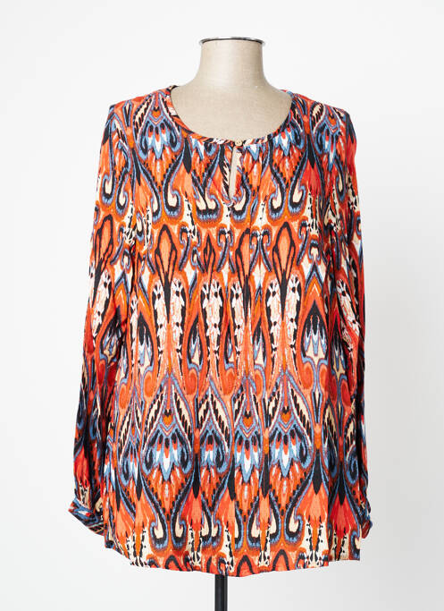 Tunică mâneci lungi portocaliu CISO femeie