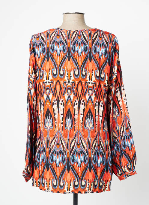 Tunică mâneci lungi portocaliu CISO femeie