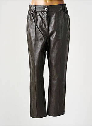 Pantalon drept maro C'EST BEAU LA VIE femeie