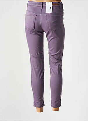 Pantalon 7/8 elasticitate talie joasă violet LCDN femeie