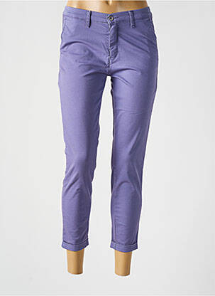 Pantalon chino violet LCDN femeie