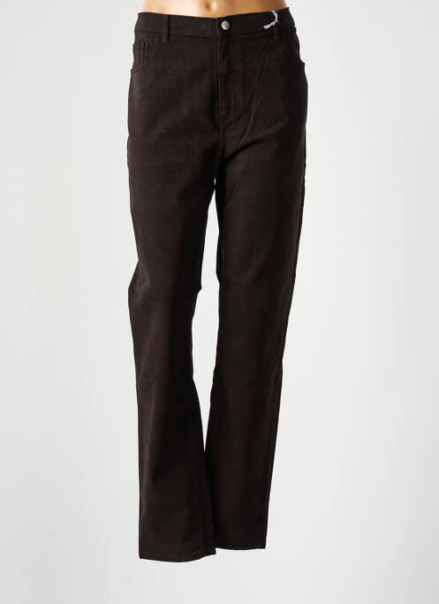 Pantalon slim maro IMPAQT femeie