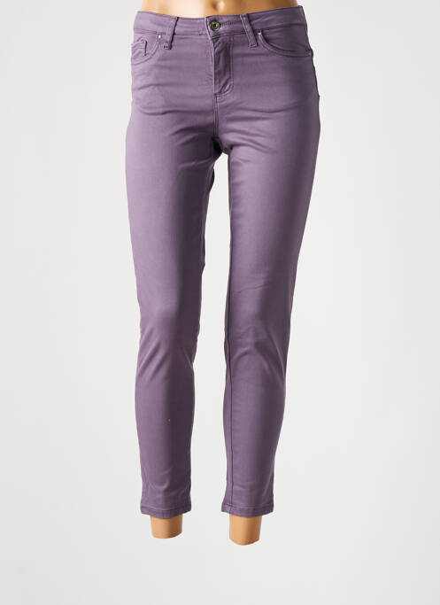 Pantalon 7/8 violet LCDN femeie