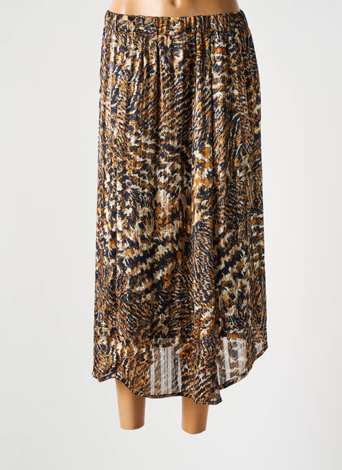 Fustă midi bej SIGNATURE femeie