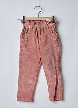 Pantalon slim roz MAYORAL fată