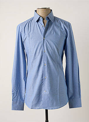 Cămașă cu mâneci lungi albastru LAB bărbat