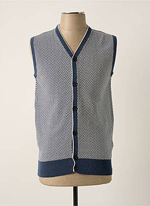 Vestă fără mâneci albastru ELEVENTY bărbat