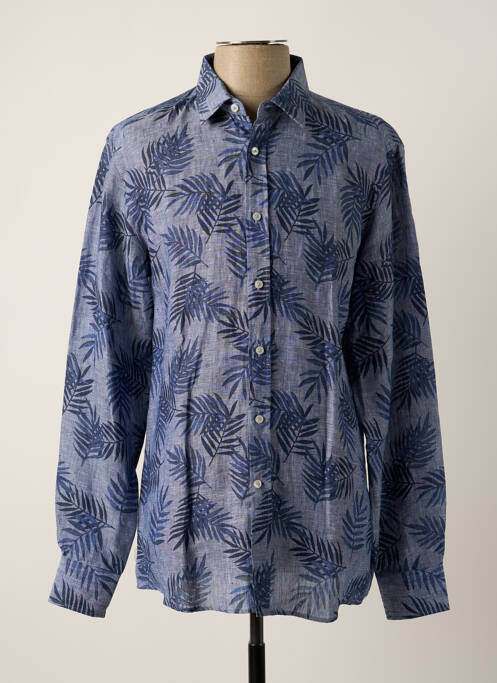 Cămașă cu mâneci lungi albastru LAB bărbat