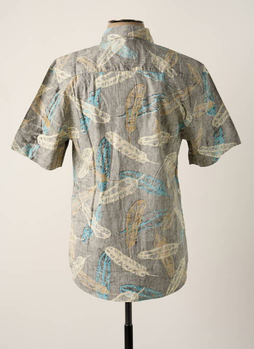 Cămașă cu mâneci scurte gri IRON AND RESIN bărbat