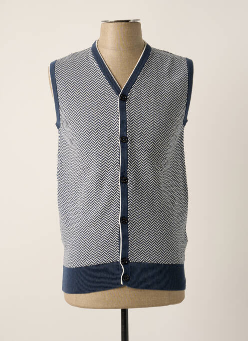 Vestă fără mâneci albastru ELEVENTY bărbat