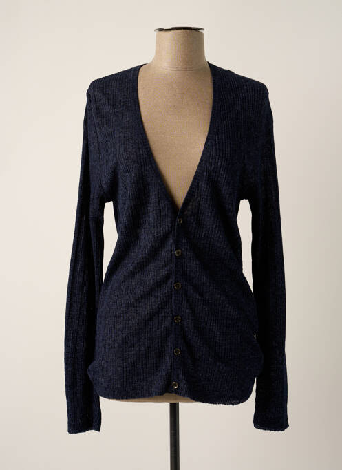 Vestă cu mâneci lungi albastru MESSAGERIE bărbat