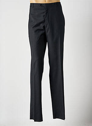 Pantalon drept țesătură poplin mărime normală negru PAL ZILERI bărbat