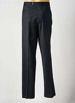 Pantalon drept țesătură poplin mărime normală negru PAL ZILERI bărbat
