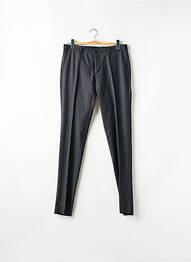 Pantalon slim țesătură poplin mărime normală gri PAL ZILERI homme