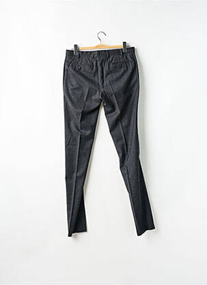 Pantalon slim țesătură poplin mărime normală gri PAL ZILERI bărbat