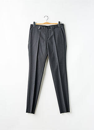 Pantalon slim țesătură poplin mărime normală gri HUGO BOSS bărbat