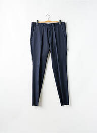 Pantalon slim țesătură poplin mărime normală albastru HUGO BOSS homme