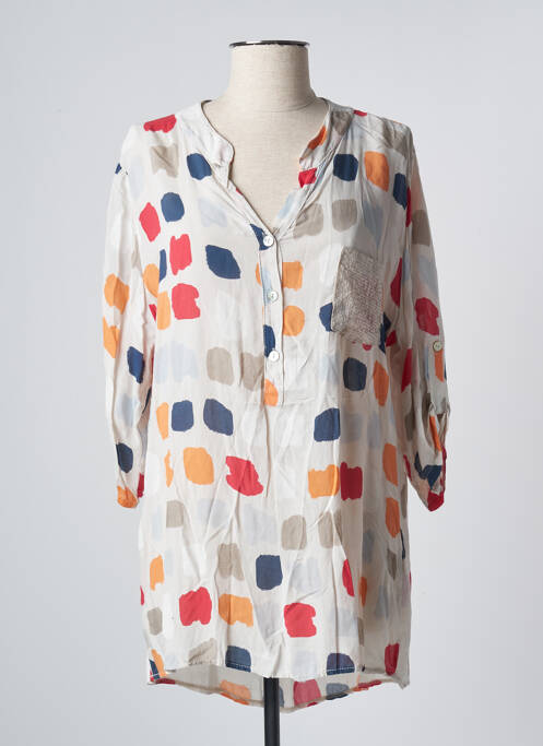 Tunică mâneci lungi bej DREAM VALLEY femeie