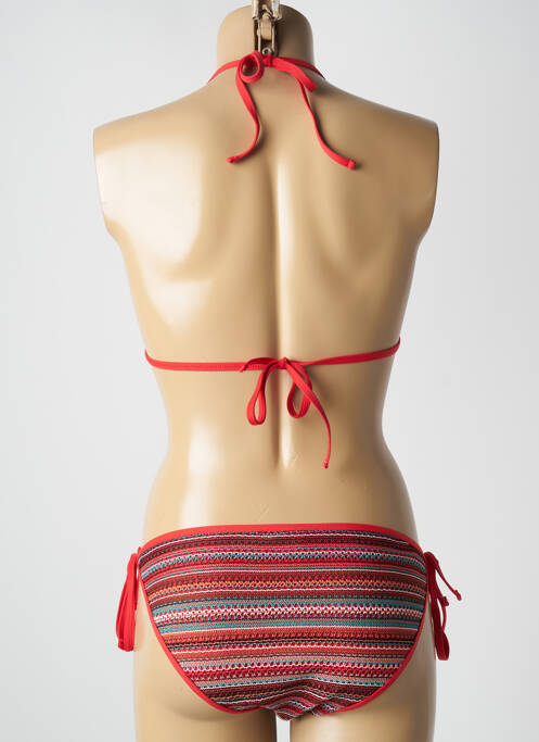 Costum de baie din două piese roșu ADMAS femeie