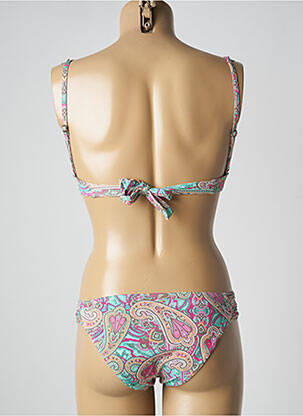 Costum de baie din două piese elasticitate top sutien modelat verde ADMAS femeie